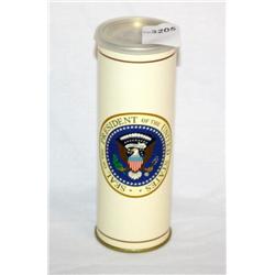 Presidential Seal Container  w/ 4 Corona Cigars