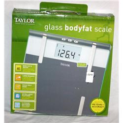 Taylor Glass Bodyfat Scale--New in Box