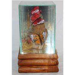 Butterfly Music Box--Plays Theme to Love Story