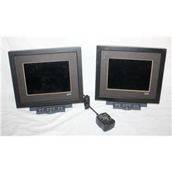 Lot of 2 Ceiva Digital Picture Frames