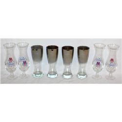 Lot of 8 MGM and L.V. Hilton Fine Glassware