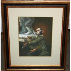 Framed Print on Canvas