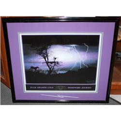 Signed & Numbered Litho  with COA