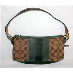 Green Coach Handbag