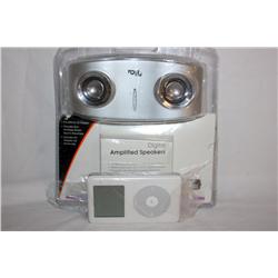 Lot of I Pod 20 GB & ilo Speakers