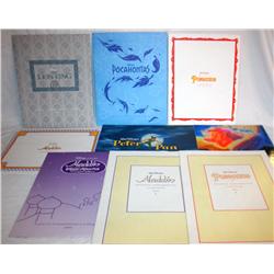 Lot of 9 Walt Disney Lithographs