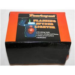 12 Flamboyant Flashing Spider Torch Lighters