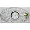 Image 1 : Waterford Irish Crystal Quartz Clock