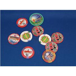 Lot Of Misc Casino Gaming Tokens