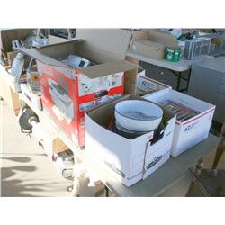 Table Lot of Misc Items