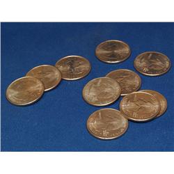 10-- 2000 South Carolina Mint Error State Quarters