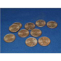 10-- 2000 South Carolina Mint Error State Quarters