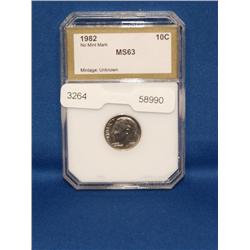 1982 MS-63 Dime