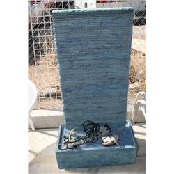 Blue Plastic Water Fountain