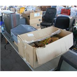 Table Lot of Misc Items