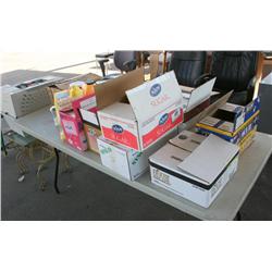 Table Lot of Misc Items