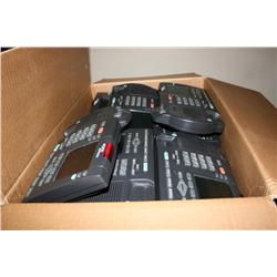 Box of Misc Nortel Phones