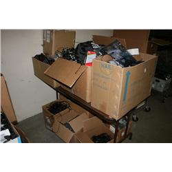 Table Lot of Misc Plantronics Parts