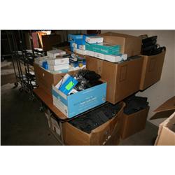 Table Lot of Misc Plantronics Parts