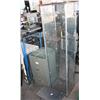 Image 1 : Glass Shelf, 2 Drawer File Cabinet and Cart