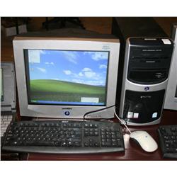 E-Machine Computer with 15" CRT Screen