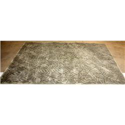 Green Raised Carpet 66" x 75"