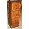 Image 1 : Vintage Wood Filing Cabinet by Globe