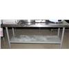 Image 1 : Stainless Steel Prep Table 29" x 54"