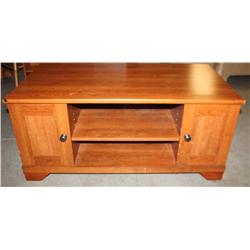 TV Stand with Cabinets and Shelves