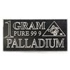 Image 1 : Rare! Vintage ACB American Certified Bullion 1 Gram .999 Fine Palladium Bar (Tax Exempt)