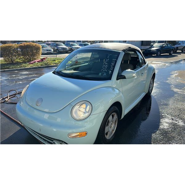 2005 Volkswagen New Beetle Convertible GLS 1.8T