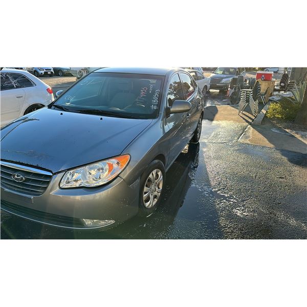 2010 Hyundai ELANTRA Blue