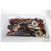 Image 1 : Tray lot of quality costume jewellery including beaded and designer necklaces, bracelets, bangles, p