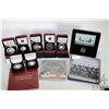 Image 1 : Eleven Royal Canadian Mint collector coins and coin sets including "War of 1812", "60th Anniversary 