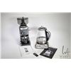 Image 1 : Breville "the Smart Grinder Pro" coffee grinder and a Chefman 1.5 ltr. programmable glass kettle- bo