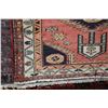 Image 2 : 100% Iranian wool carpet runner "Ardedil" with triple medallion in colours of red, orange, green, cr