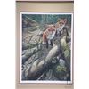 Image 2 : Framed limited edition print titled "Children of the Forest", pencil signed by artist Seerey Lester,