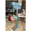 Image 1 : Rexon 12 speed, floor standing drill press with accessories and swivel base, 64" in height - working