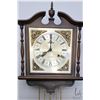 Image 2 : Key wind 31 day Citizen wall clock with decorative faux weights, working at time of cataloguing