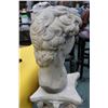 Image 2 : Heavy cast bust of Michelangelo's David 17" in height