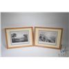 Image 1 : Two framed steel engraved prints including "Did and Aeneas" and "Heidelberg", from paintings by J.M.