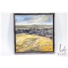 Image 1 : Framed oil on board painting titled on verso "Site Study" and signed by artist Robert Dmytruk, 12" X