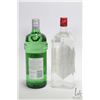 Image 2 : Two bottles of gin including Tanqueray/ 1.14 ltrs / 40% ABV and bottle Gilbey's/ 1.14 ltrs. 40% ABV 