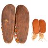 Image 2 : Two Pairs of Contemporary Beaded Moccasins