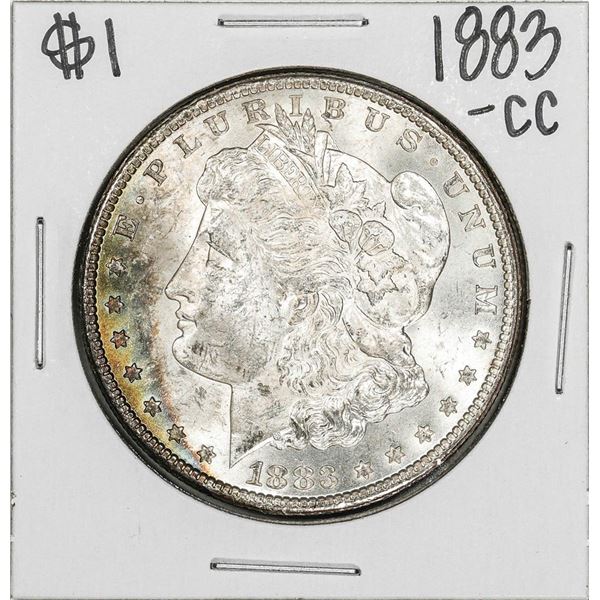 1883-CC $1 Morgan Silver Dollar Coin Nice Toning