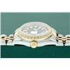 Image 8 : Rolex Ladies Two Tone Quickset Blue Diamond Datejust Wristwatch