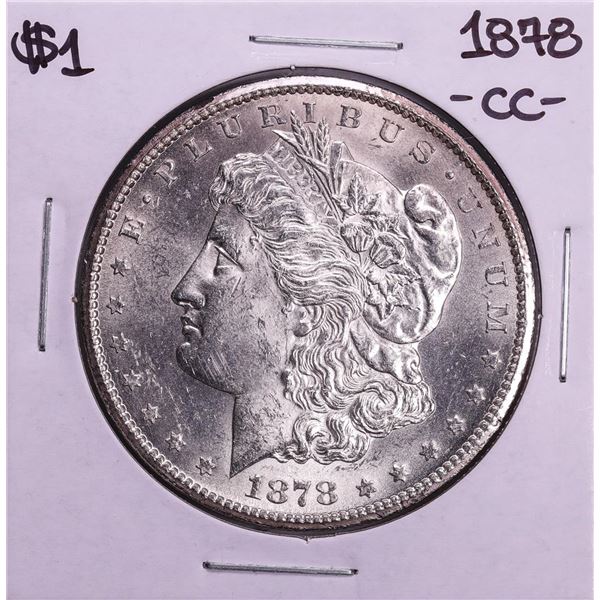 1878-CC $1 Morgan Silver Dollar Coin