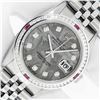 Image 1 : Rolex Men's Stainless Steel Diamond & Ruby Datejust Wristwatch