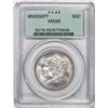 Image 1 : 1936 Bridgeport Centennial Commemorative Half Dollar Coin PCGS MS66 Old Green Holder