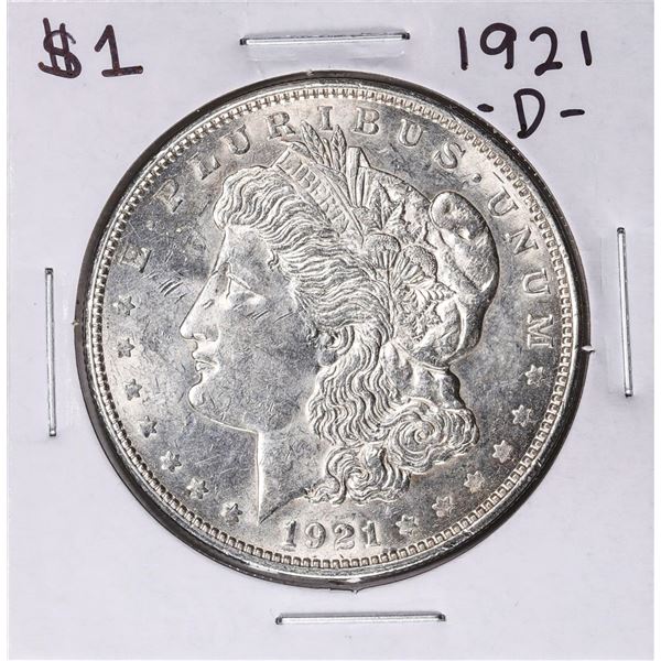 1921-D $1 Morgan Silver Dollar Coin